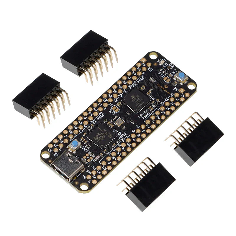 Pico-ice Microcontroller Development Board with FPGA and MicroPython