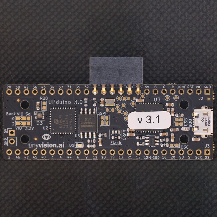 FPGA Development Board - UPduino v3.1 – tinyVision.ai